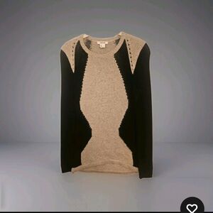 Black and Grey Sweater